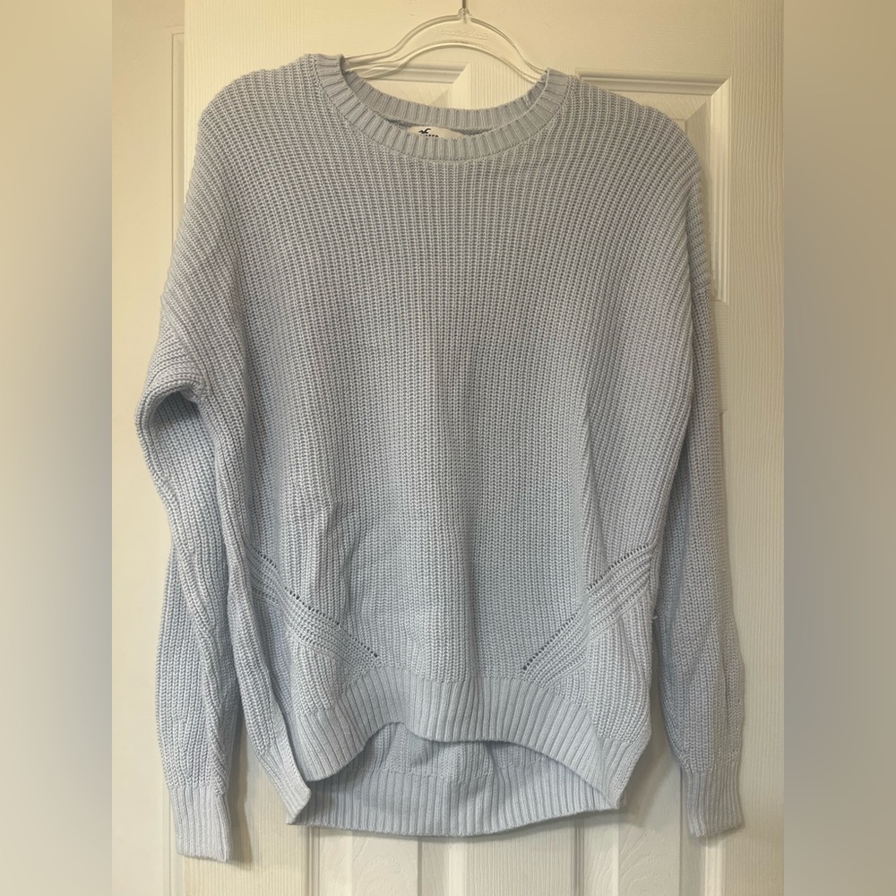 Blue hollister sweater